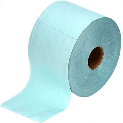 Yog'och xamiri Polyester Spunlace Nonwoven mato Jumbo Roll
